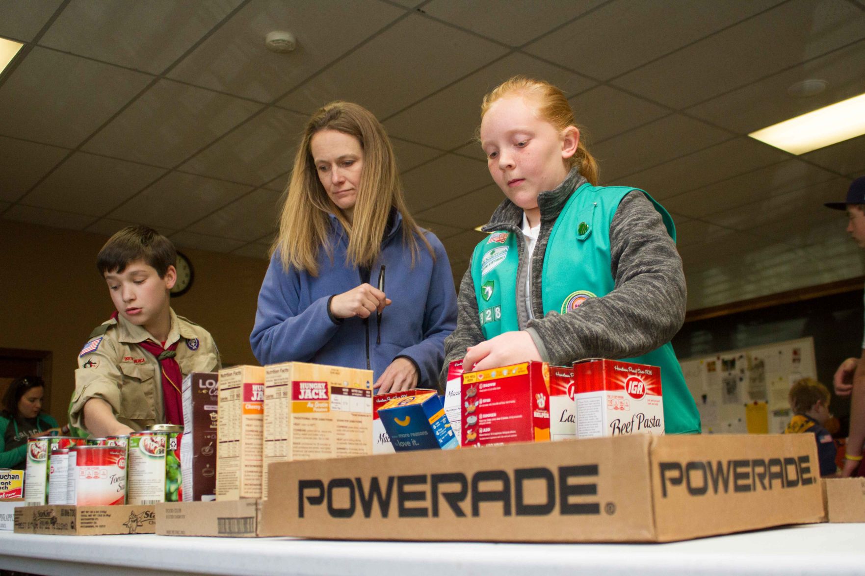 Scouts food drive yields generous results for food pantry 3